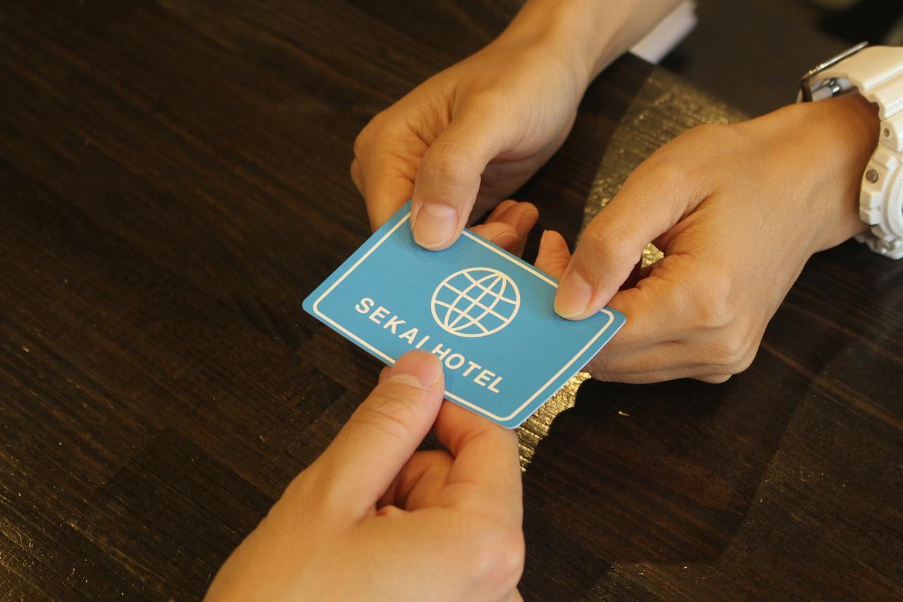 Sekai Hotel Botan 오사카 외부 사진