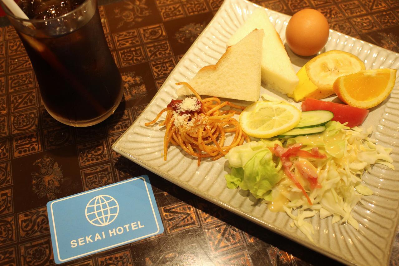 Sekai Hotel Botan 오사카 외부 사진